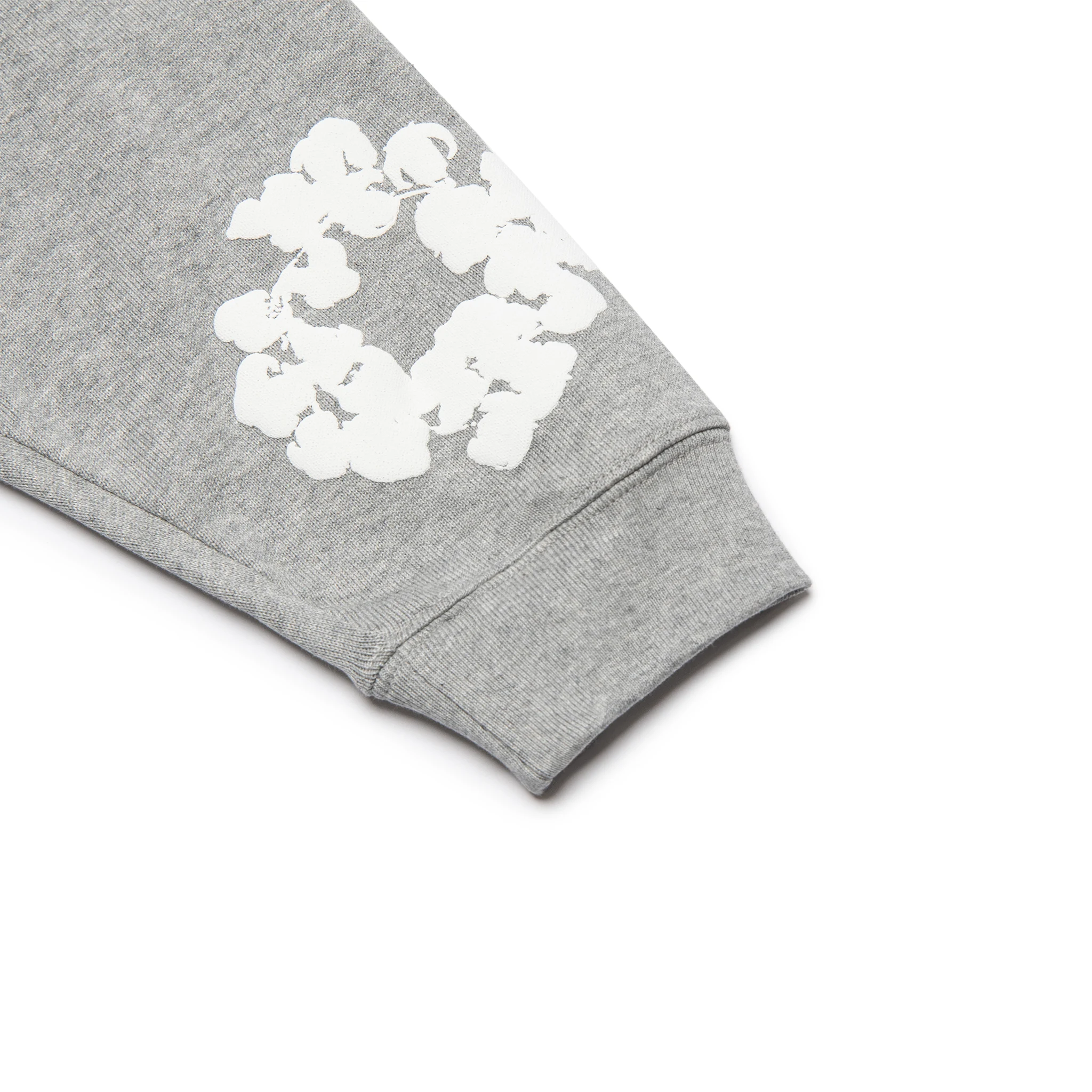 Denim Tears The Cotton Wreath Long-Sleeve Grey T Shirt